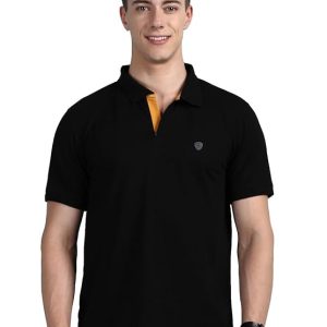 Lux Cozi Men's Cotton Regular Fit Polo T-Shirt.
